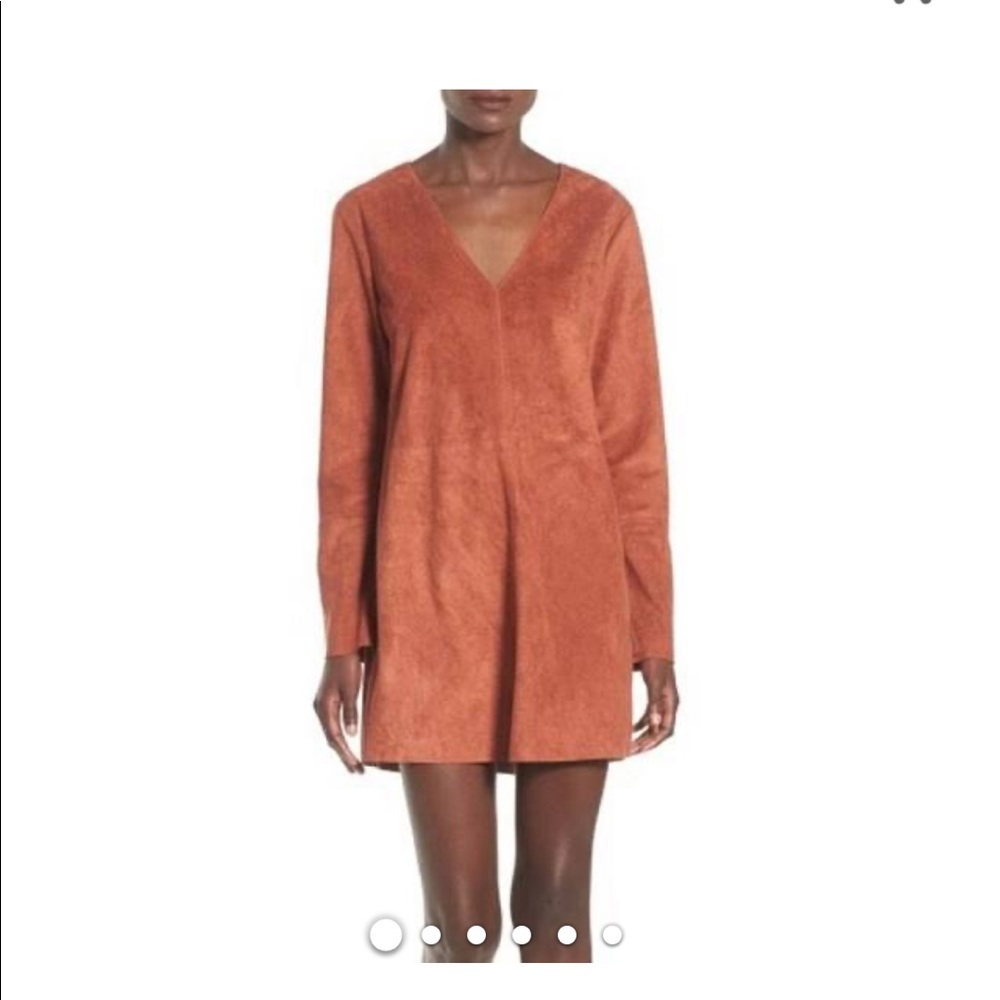 ASTR Faux Suede Shift Dress- NWT